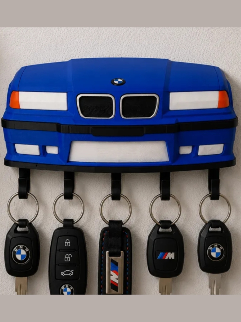 BMW E36 Key Hanger , Key Holder, Wall Decor, Dad Gift, Luxury, Classic Car